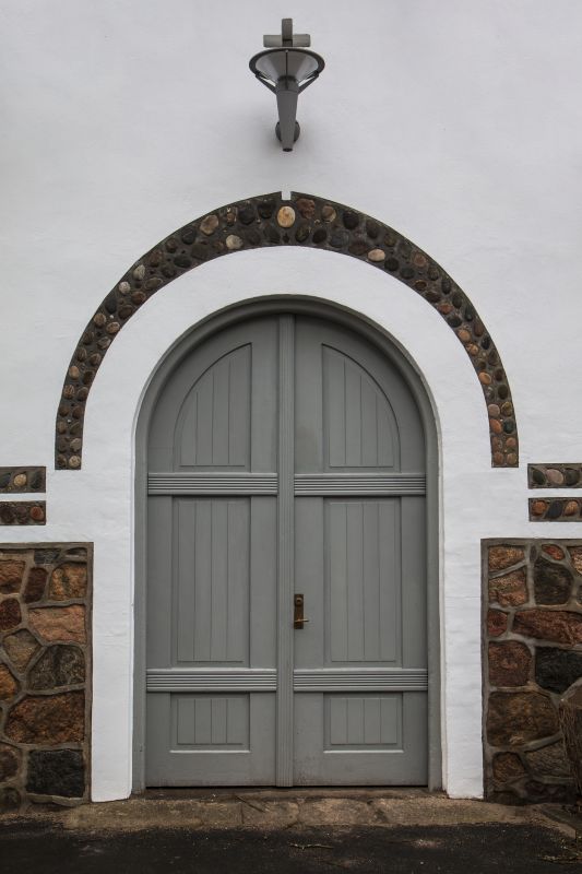 Church Door Painting