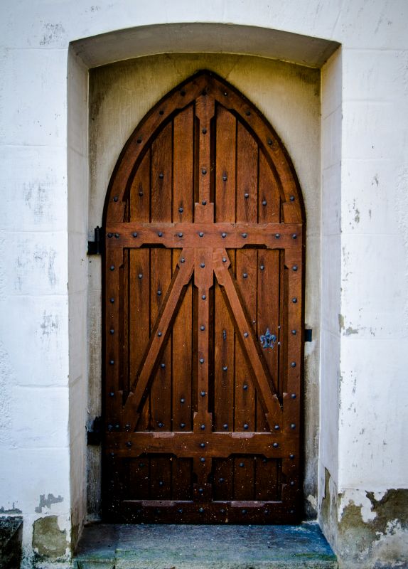Church Door Refinishing